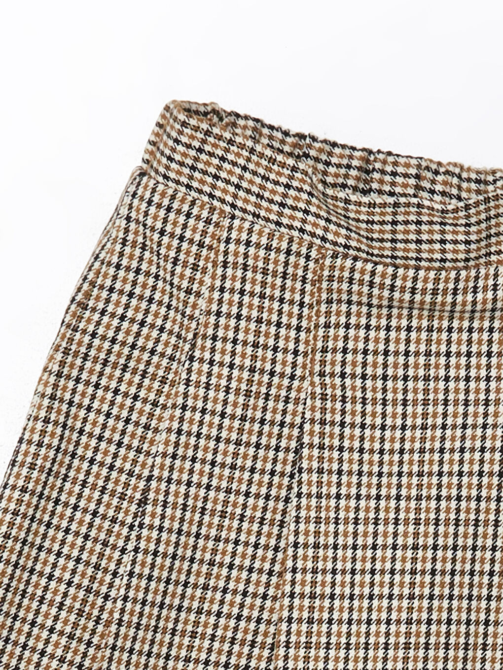 LCW Kids Elastic Waist Plaid Patterned Girl Skirt -W4IA54Z1-LLL