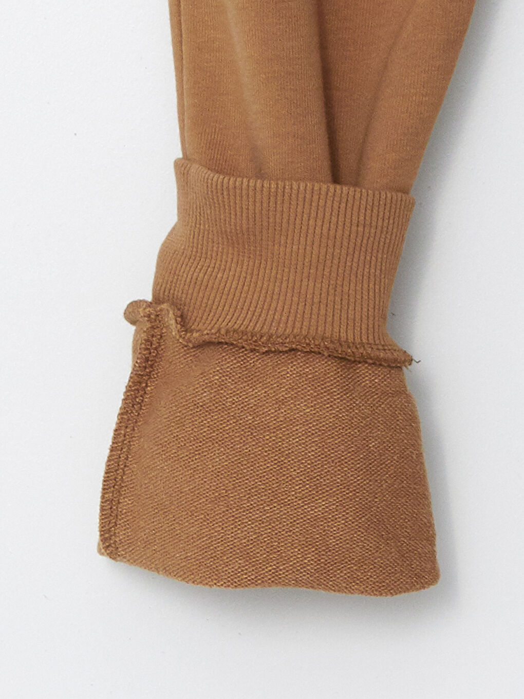 Kahverengi Bisiklet Yaka Uzun Kollu Baskılı Erkek Çocuk Sweatshirt-2