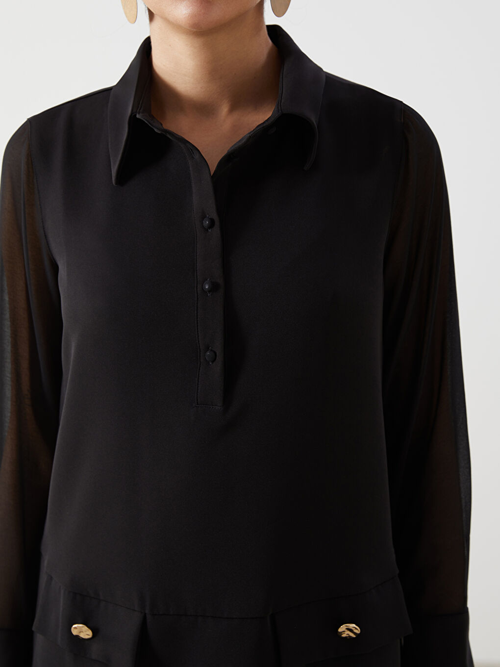 Сукня для жінок з відкладним коміром-2