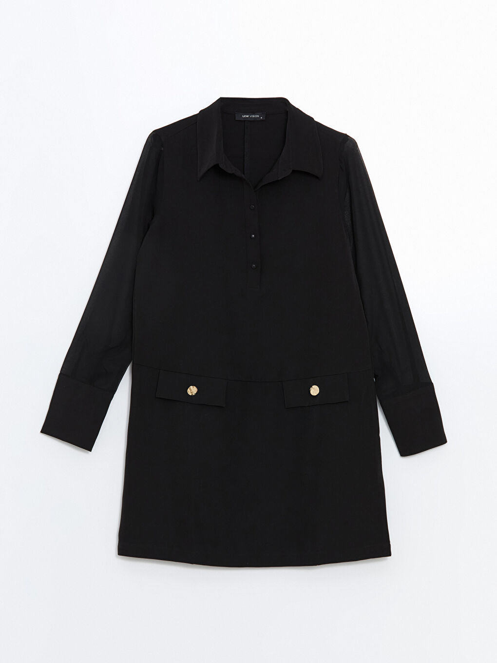 Сукня для жінок з відкладним коміром-4