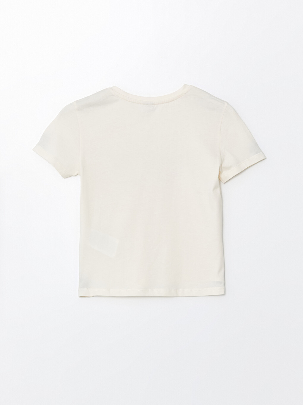 Crew Neck New Year Themed Girls' T-shirt-2