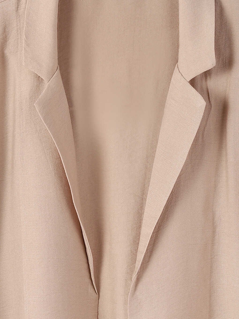 Plain Long Sleeve Oversize Women's Jacket-2