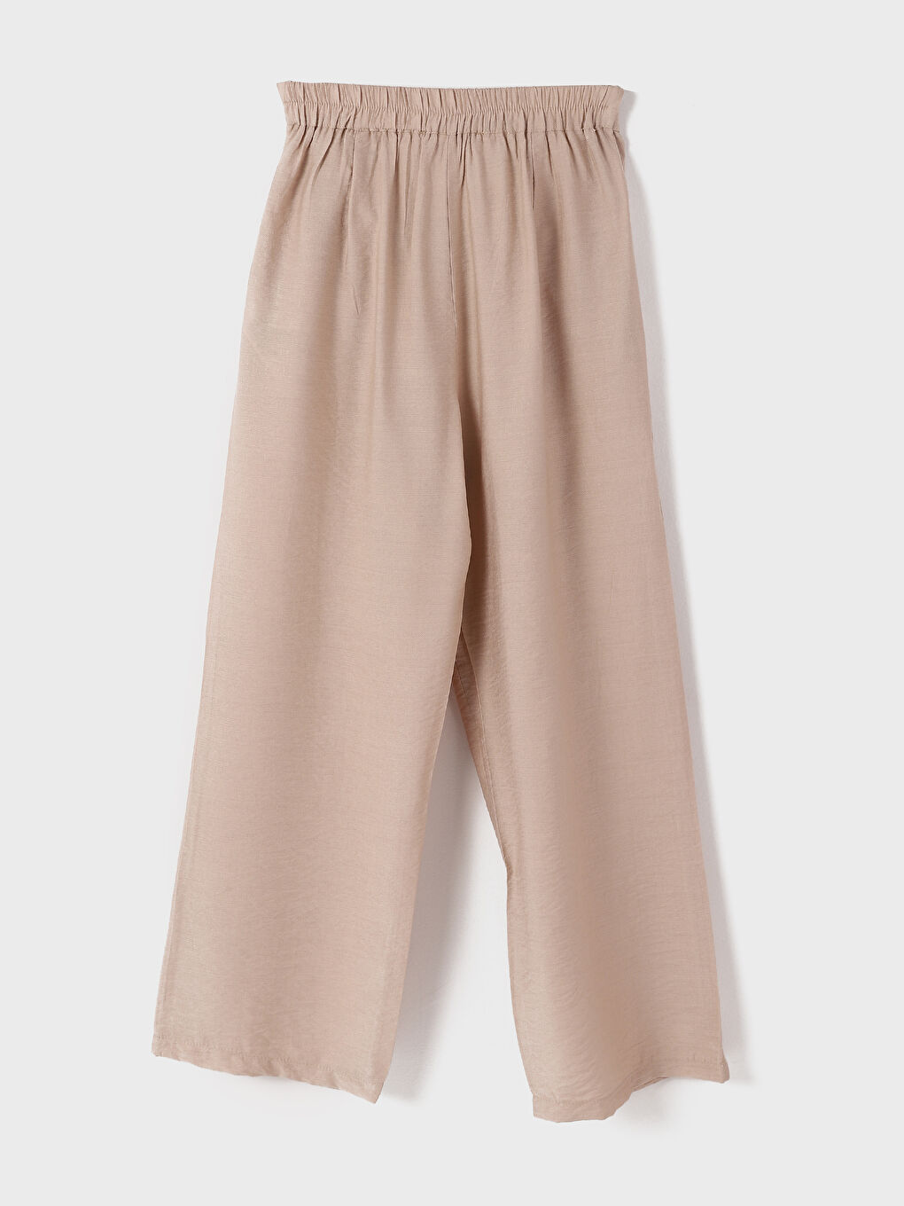 بنطلون وسط مرن للسيدات-1