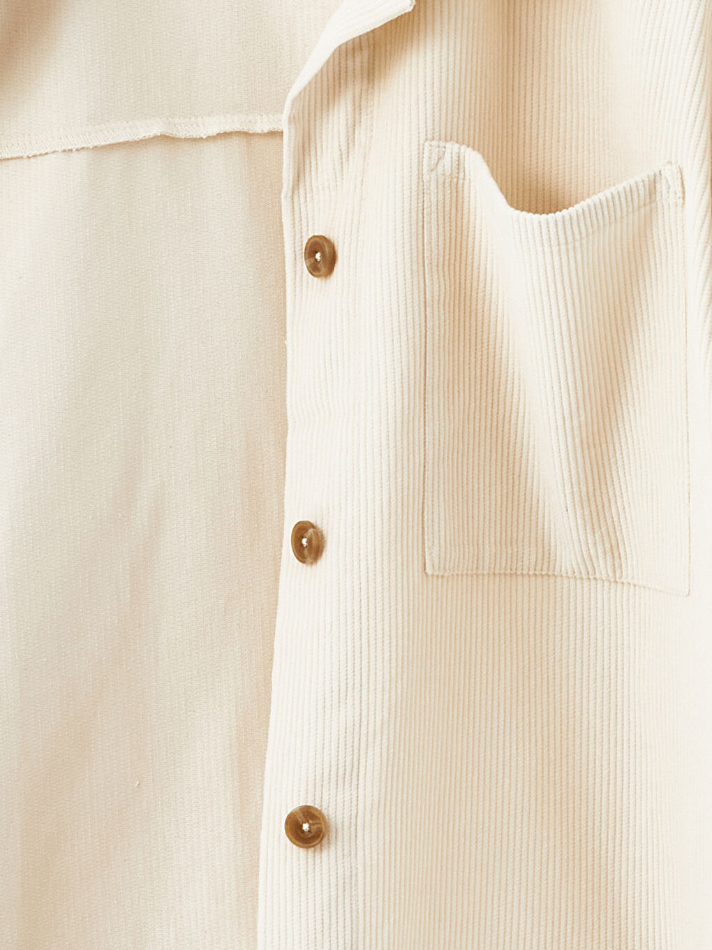 Textured Oversize Velvet Women's Shirt Jacket -W4IB28Z8-G5M