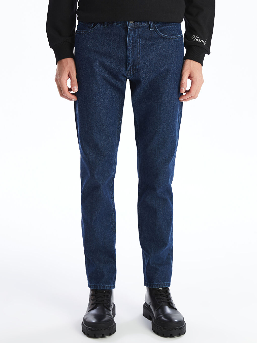 LCW ECO Orta İndigo Rodeo Regular Fit Erkek Jean Pantolon - 1