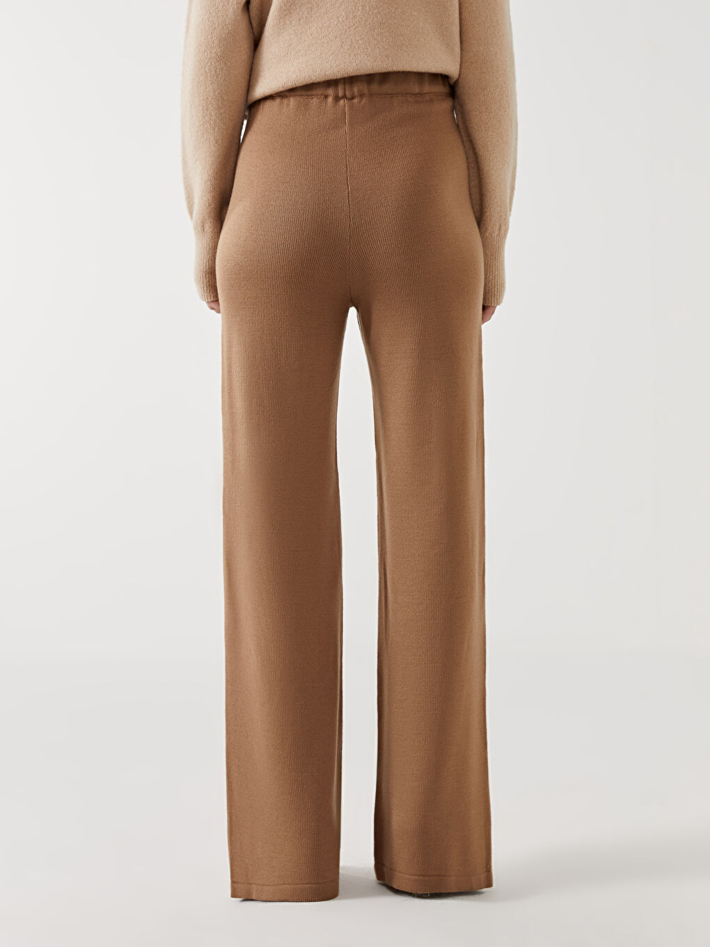 LC Waikiki Elasticated Waist Women's Knitwear Trousers -W4IC61Z8-CXS