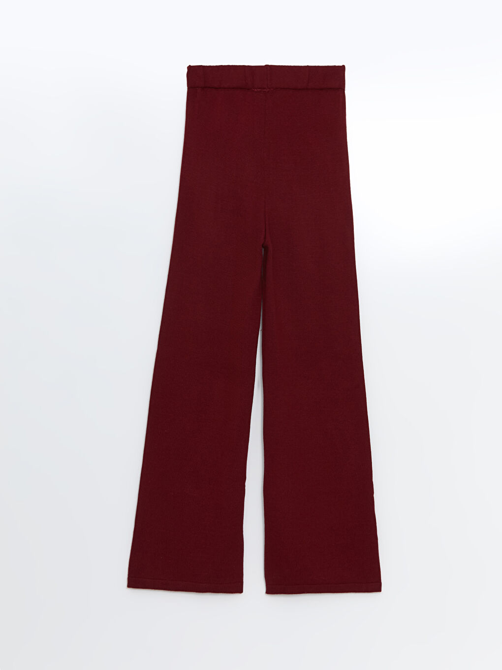 بنطلون تريكو بخصر مرن للسيدات-4