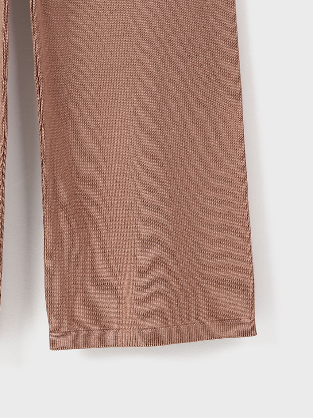 Elasticated Waist Women's Knitwear Trousers -W4IC61Z8-GMW