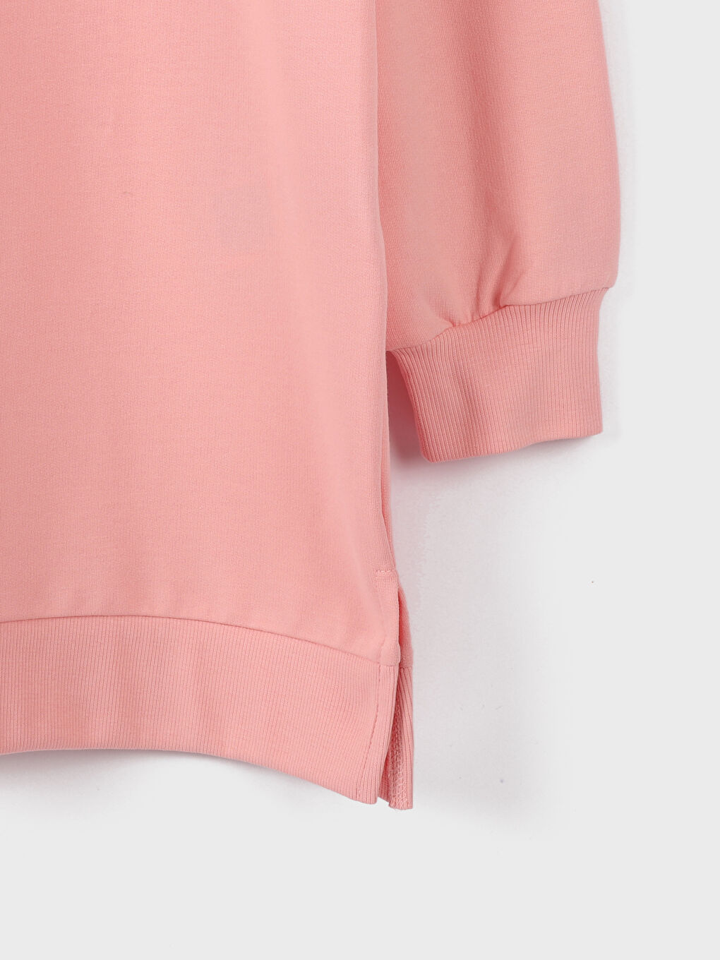 Crew Neck Long Sleeve Women's Sweatshirt Tunic -W4ID07Z8-G21