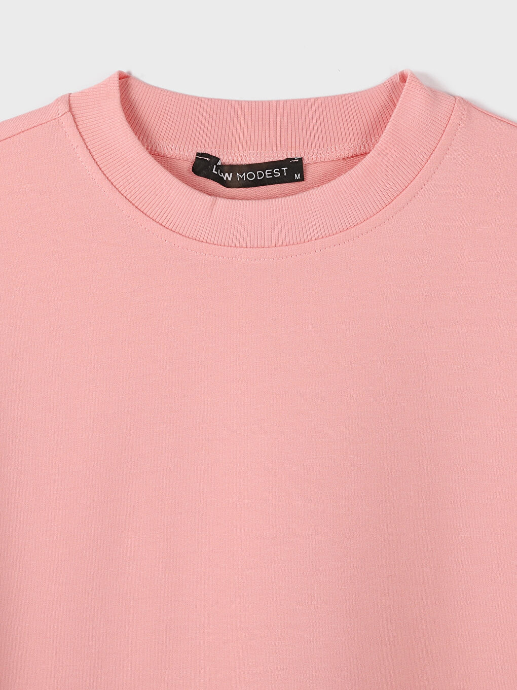 Crew Neck Long Sleeve Women's Sweatshirt Tunic -W4ID07Z8-G21