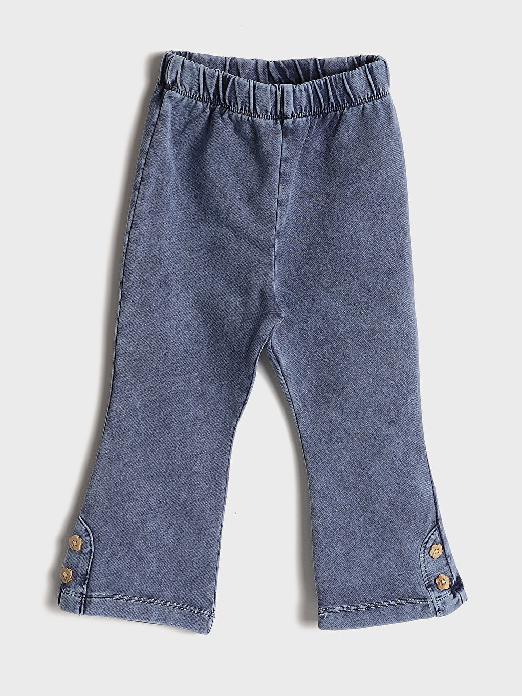 Elasticated Waist Girls' Flared Leg Leggings -S54288Z1-507