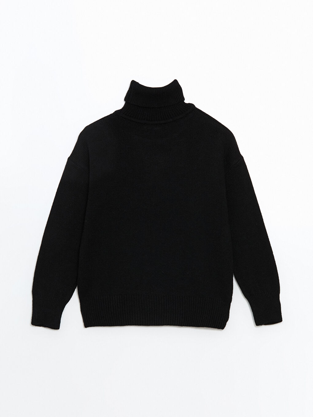 بلوفر تريكو بياقة هاي نيك للسيدات-5