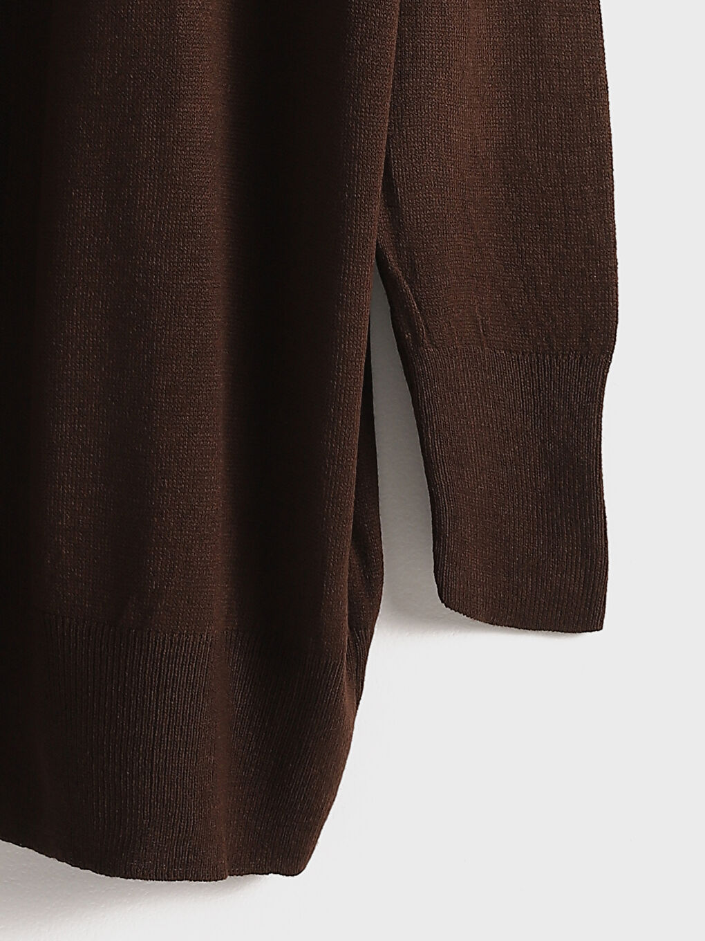 Shawl Collar Plain Long Sleeve Women's Knitwear Cardigan-2