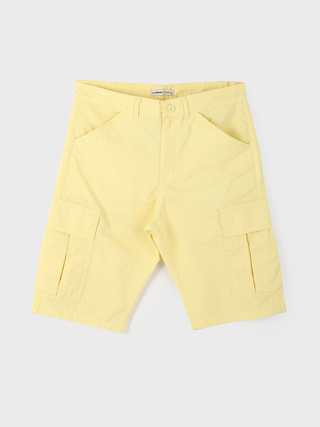 Regular Fit Men's Cargo Shorts -W4IE90Z8-JY5