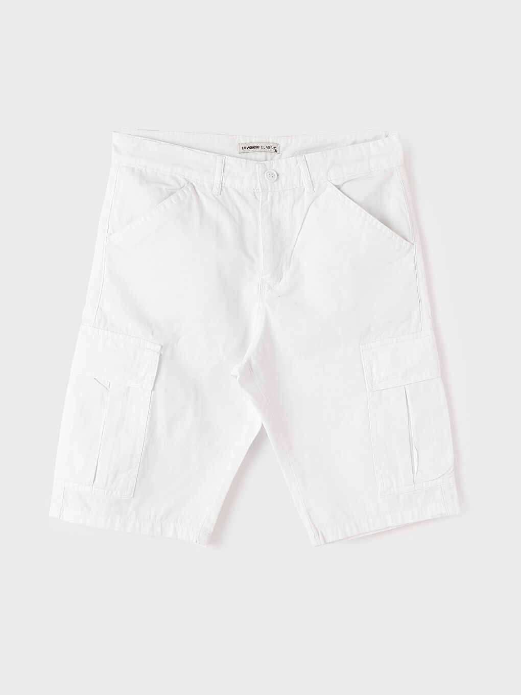 Regular Fit Men's Cargo Shorts -W4IE90Z8-Q6K