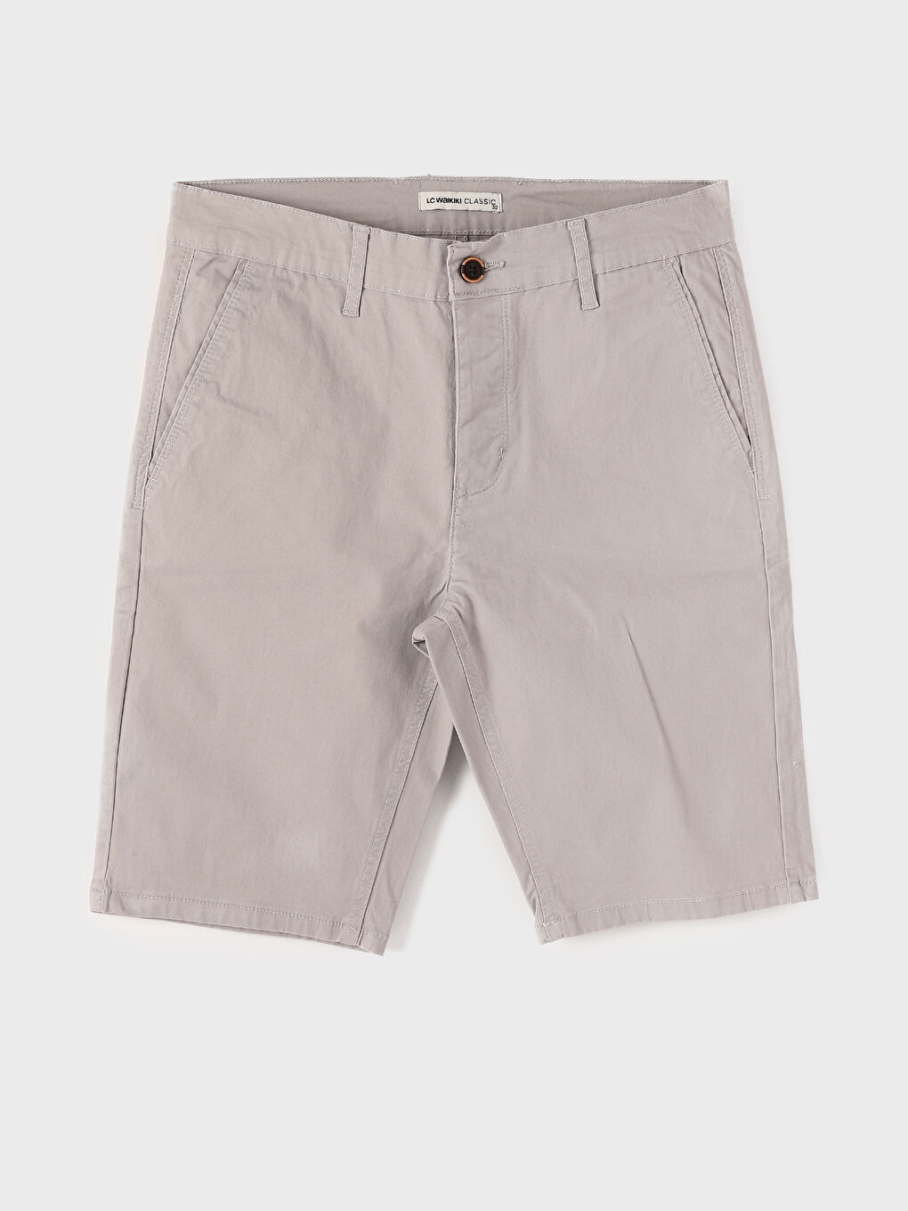 Regular Fit Plain Men's Shorts -W4IE91Z8-G8Z