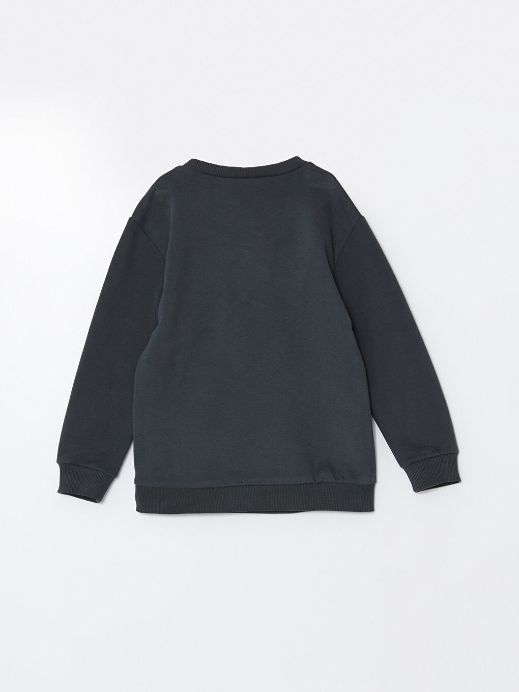 Antrasit Aslan Kral Baskılı Kalın Erkek Çocuk Sweatshirt-1