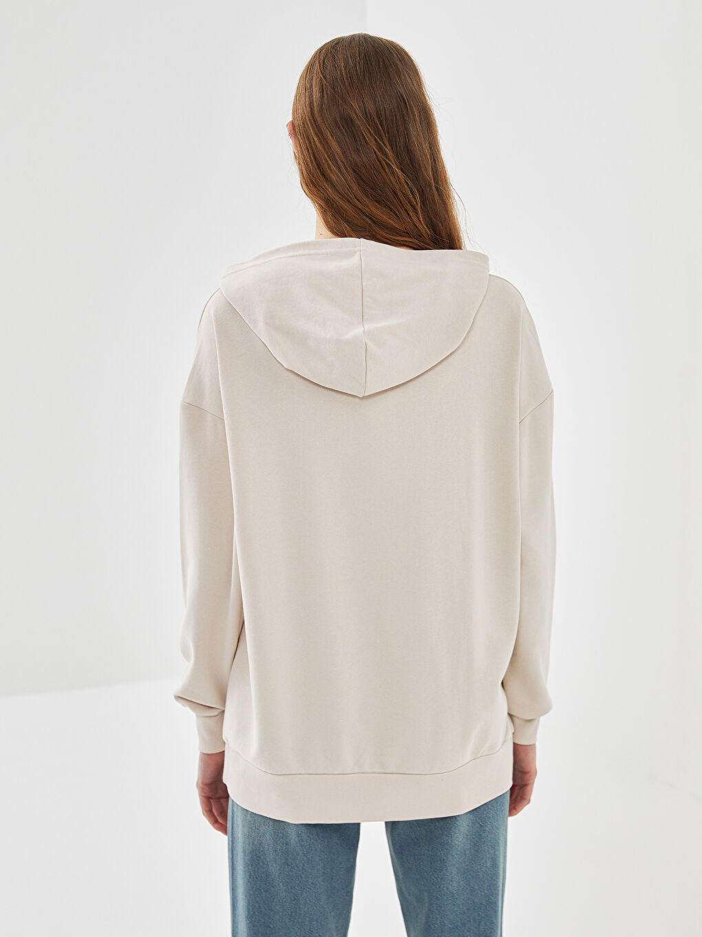 Printed Oversize Women's Hoodie-3