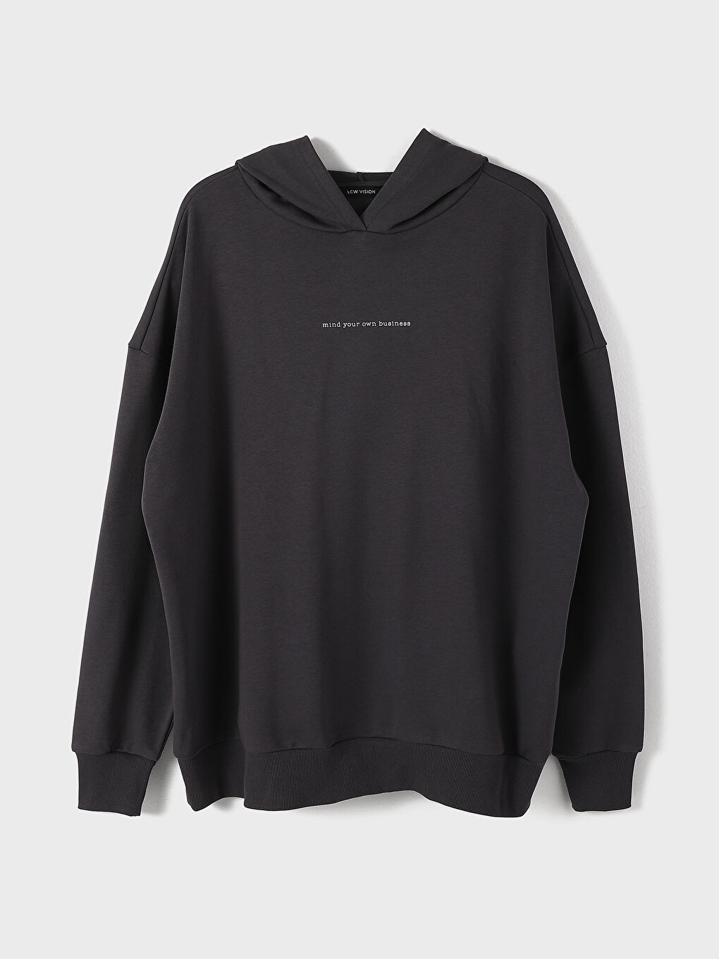 سويت شيرت كم طويل بكابوش للسيدات