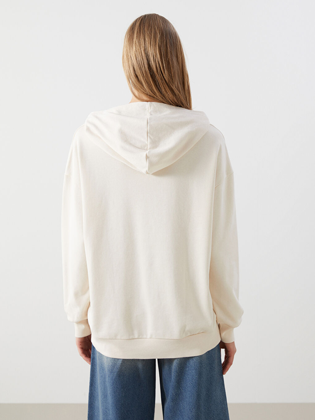 Printed Oversize Women's Hoodie-3