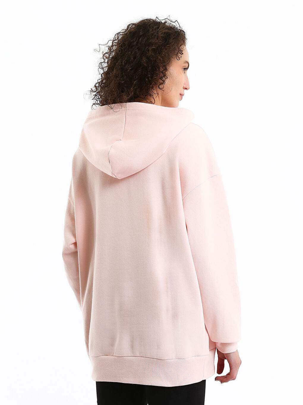 Printed Oversize Women's Hoodie-4