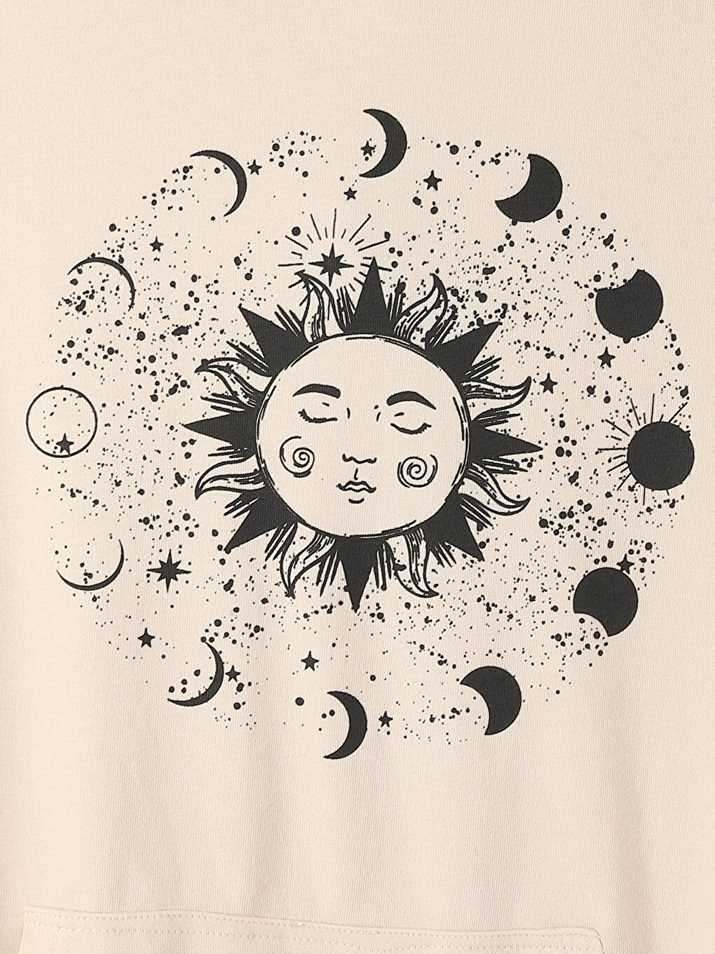 Printed Oversize Women's Hoodie-7