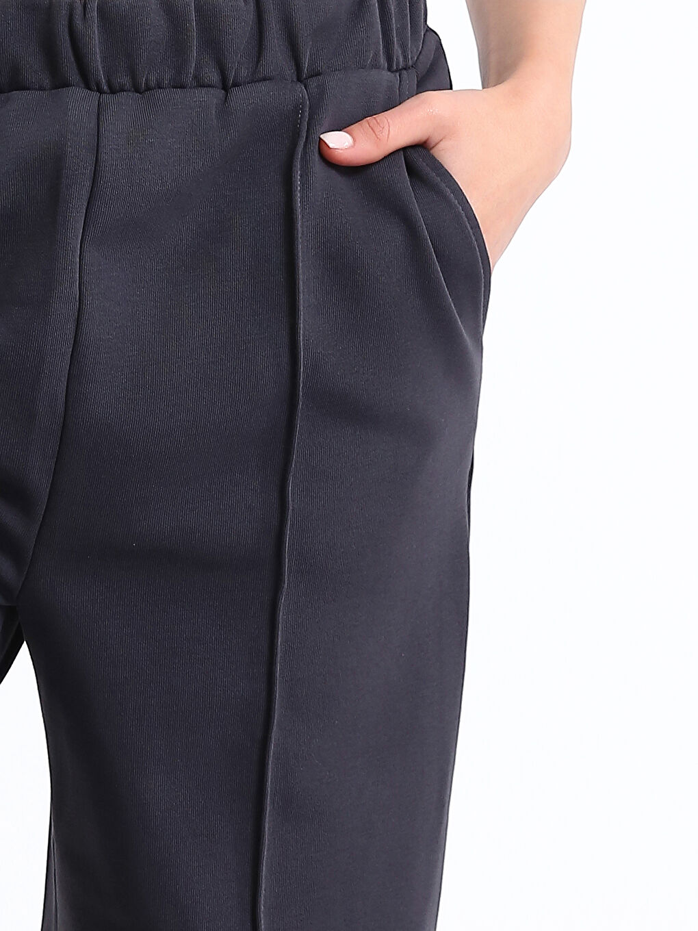 Women's Sweatpants with Elastic Waist-3