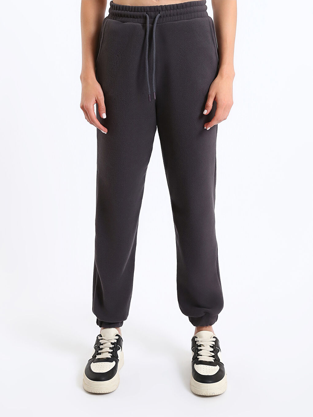 Elasticated Waist Women's Jogger Sweatpants-1