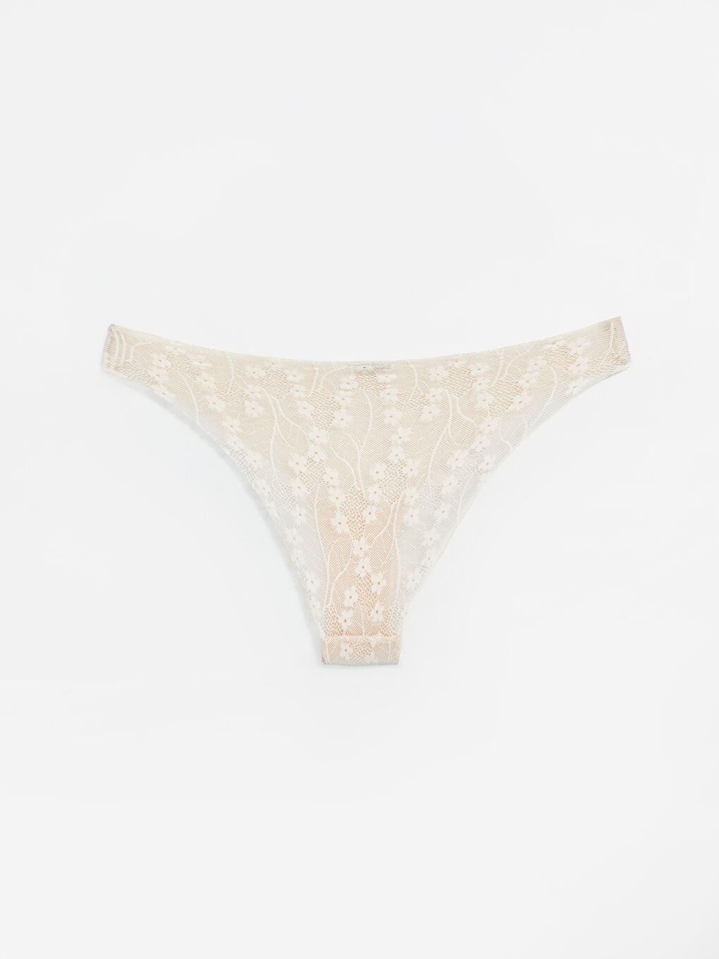 Pembe Dantelli Brazilian Külot-1