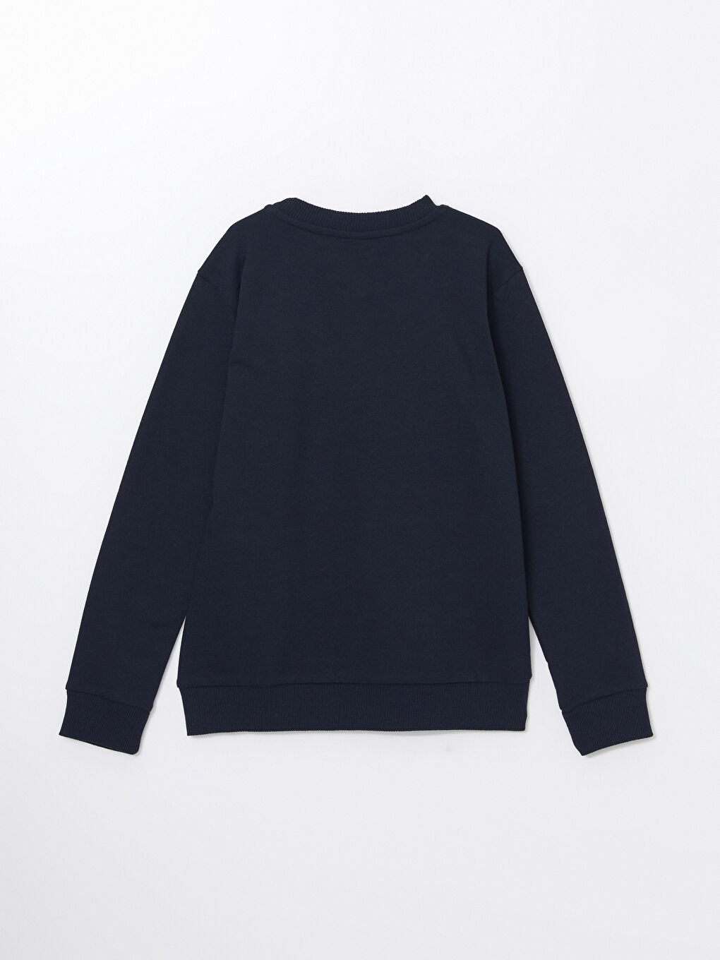 LCW ECO Lacivert Bisiklet Yaka Baskılı Uzun Kollu Erkek Çocuk Sweatshirt - 2