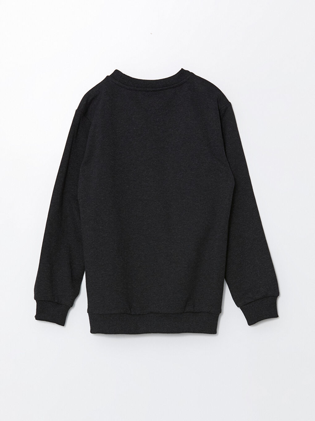 LCW ECO Antrasit Melanj Bisiklet Yaka Erkek Çocuk Sweatshirt - 2