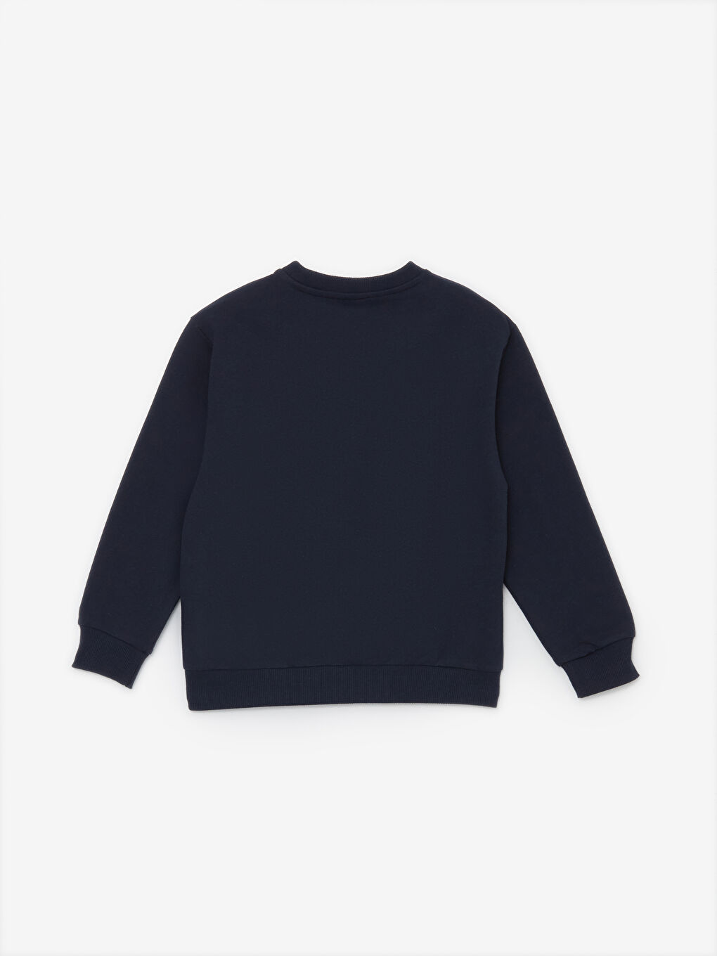 LCW ECO Lacivert Nostaljik Maymun Baskılı Erkek Çocuk Sweatshirt - 1