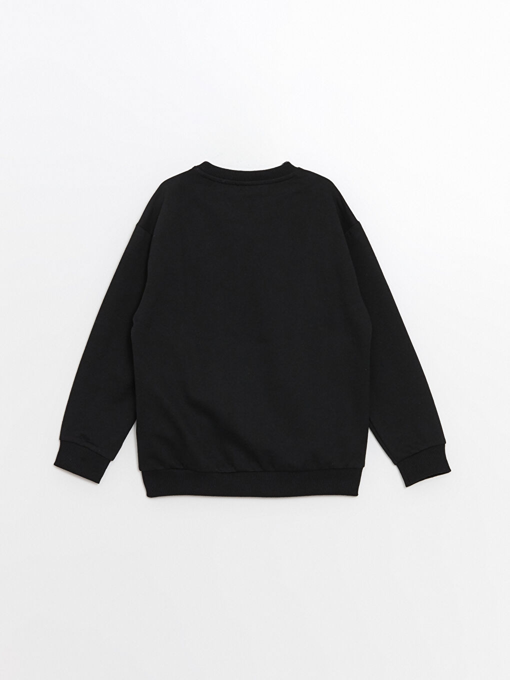 LCW ECO Yeni Siyah Nostaljik Maymun Baskılı Erkek Çocuk Sweatshirt - 2