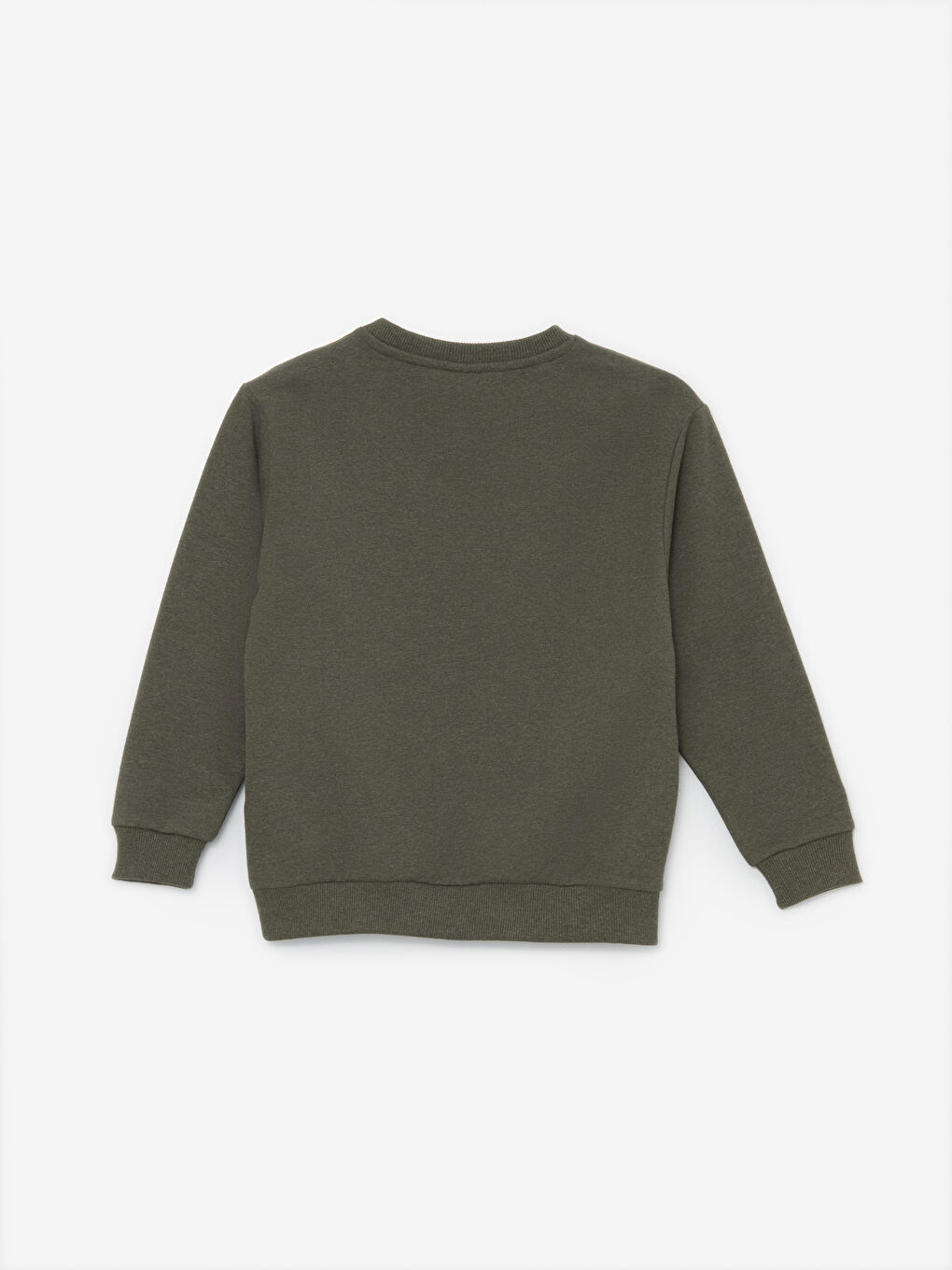 LCW ECO Haki Nostaljik Maymun Baskılı Erkek Çocuk Sweatshirt - 1