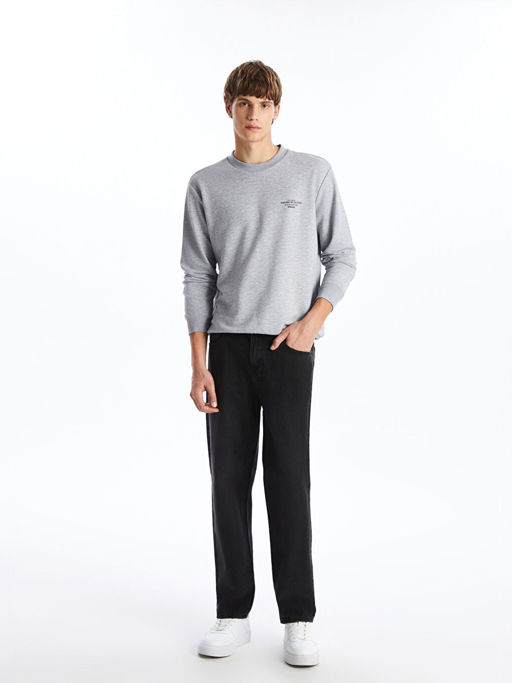 LCW Jeans جينز فضفاض للرجال -W4II78Z8-326