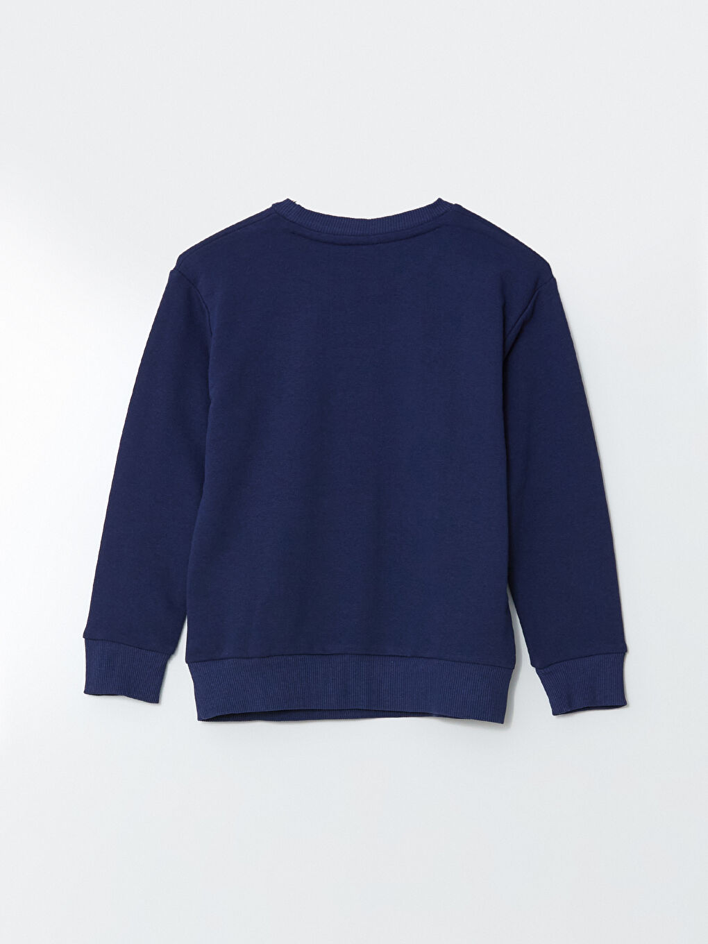 LCW ECO Açık Lacivert Bisiklet Yaka Erkek Çocuk Sweatshirt - 2