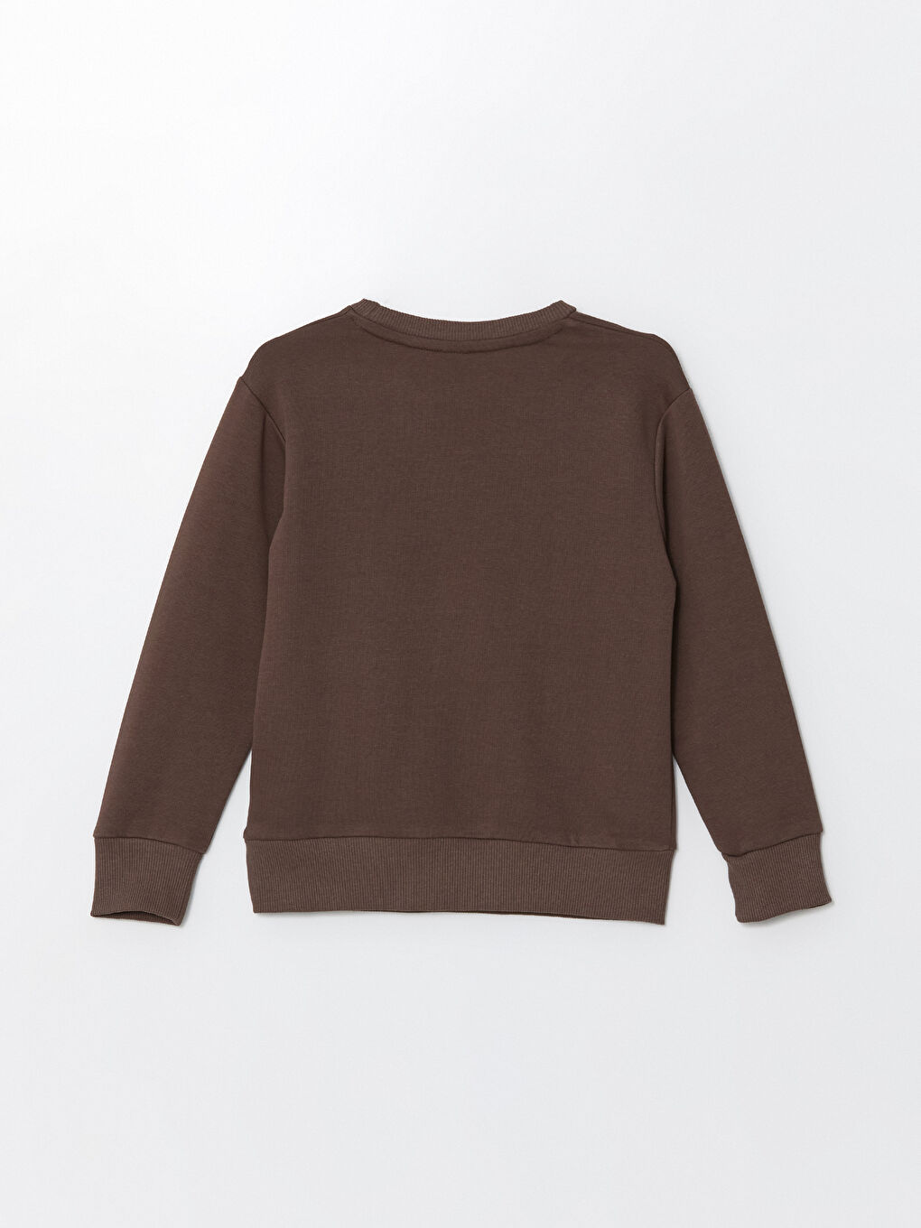 LCW ECO Kahverengi Bisiklet Yaka Erkek Çocuk Sweatshirt - 2