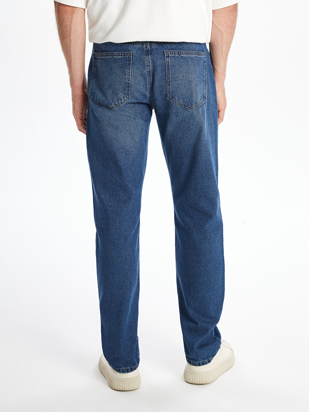 779 Джинсы Мужские Прямого Кроя-3