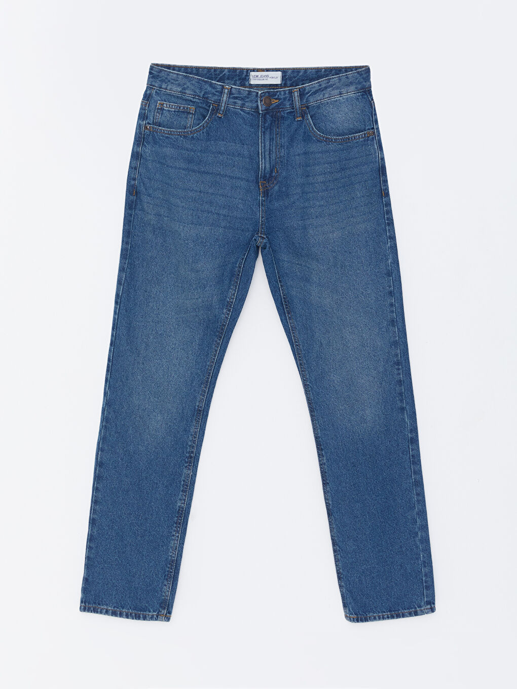 779 Джинсы Мужские Прямого Кроя-4