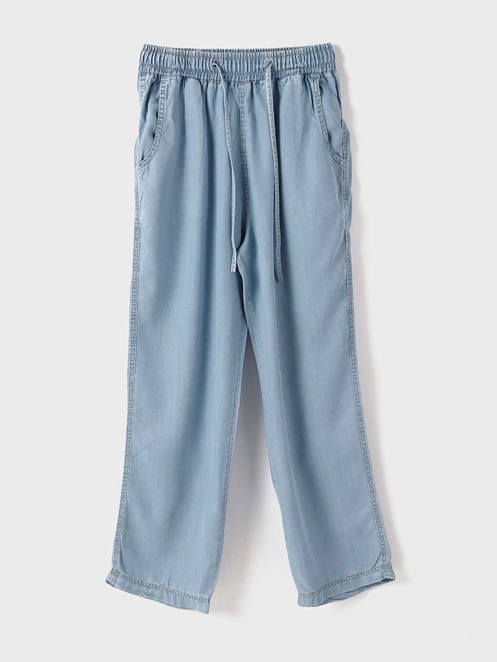 Elasticated Waist Carrot Fit Women's Jeans