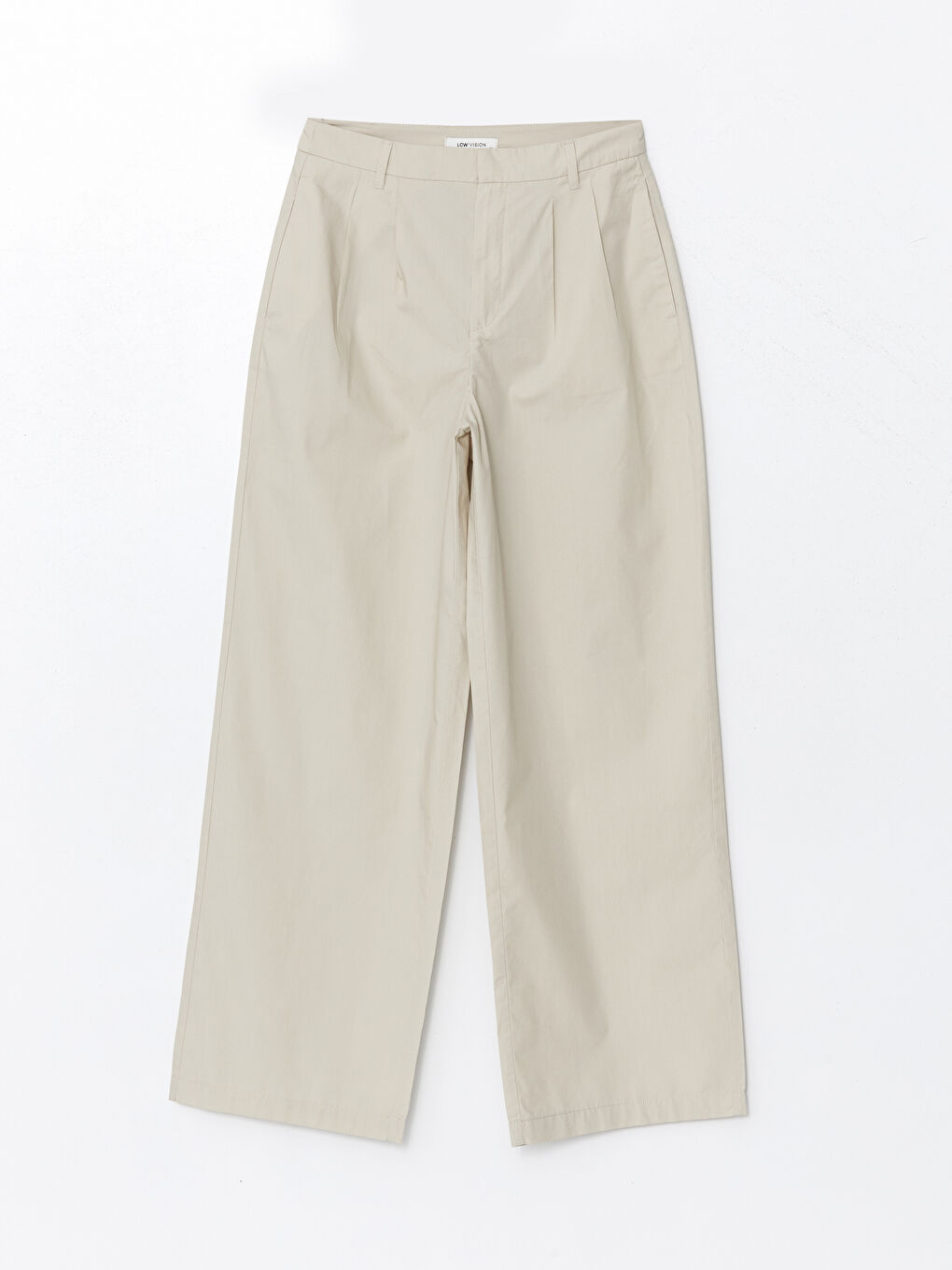 LCW Vision Loose Fit Wide Leg Women's Trousers -W4IK61Z8-G6E