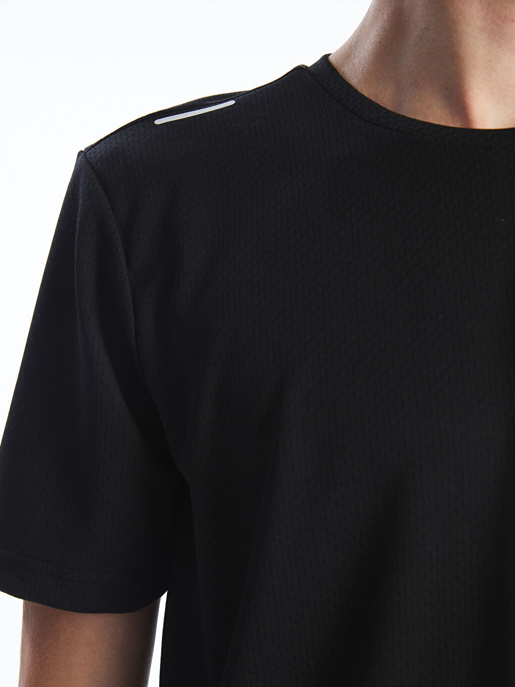 Crew Neck Short Sleeve Men's Sports T-Shirt-2