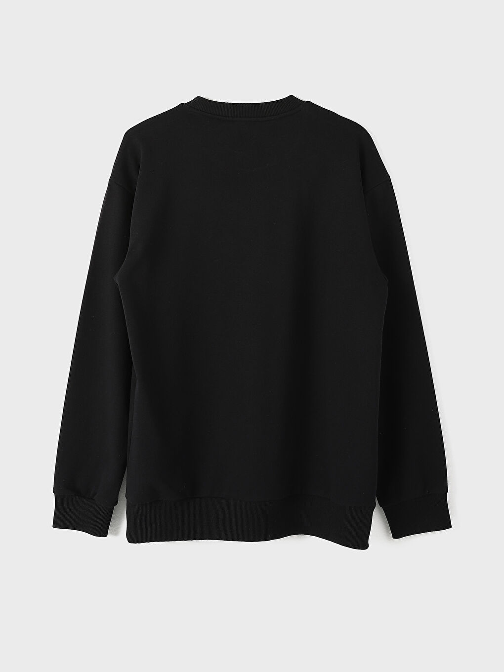 Crew Neck Long Sleeve Printed Men's Sweatshirt-1
