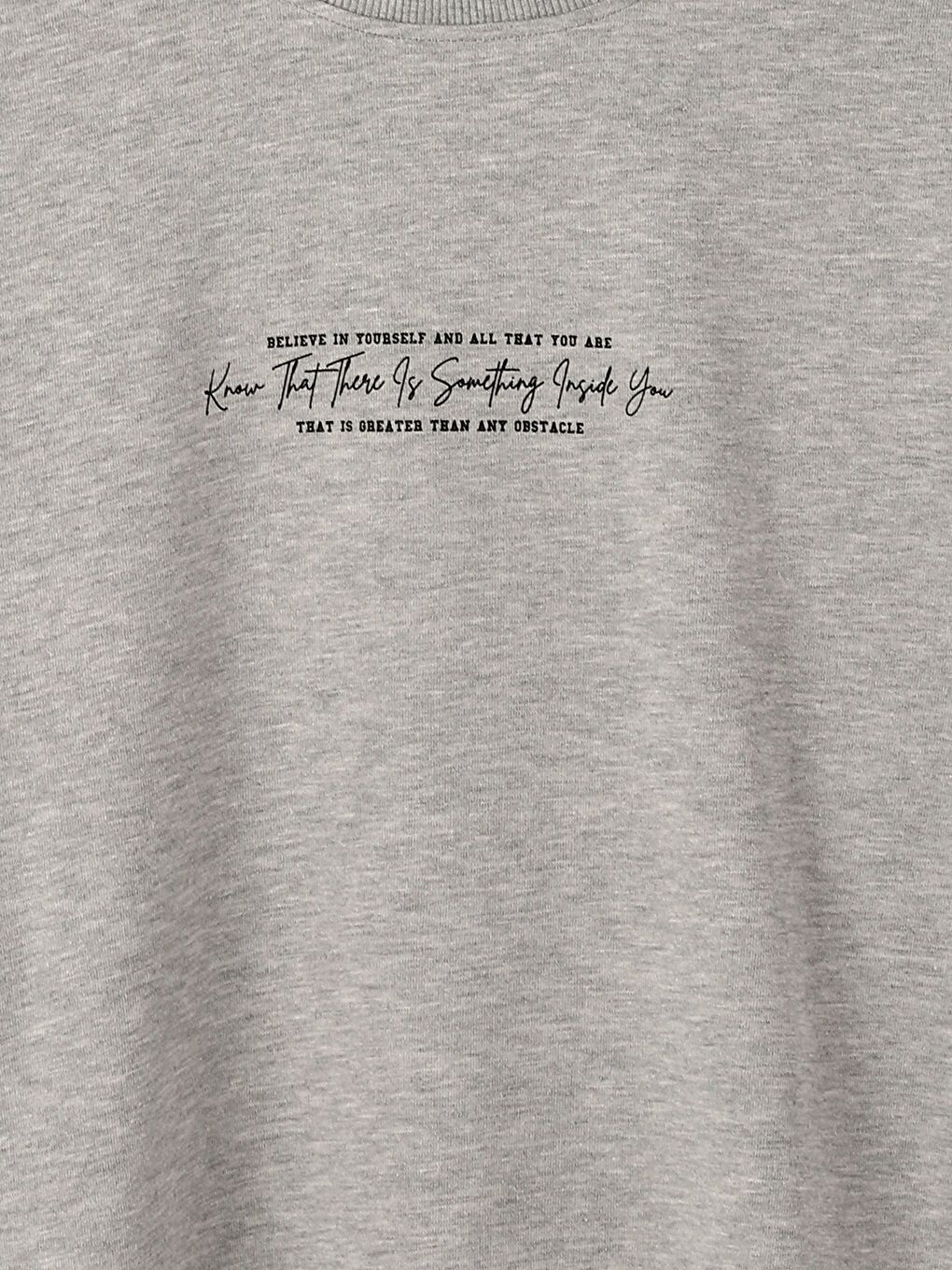 سويت شيرت مطبوع بأكمام طويلة برقبة دائرية للرجال-2