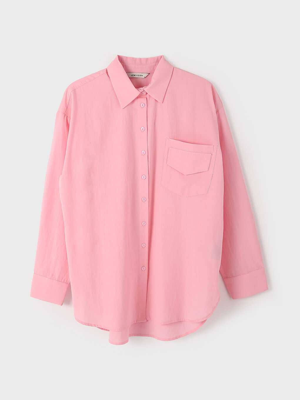 قميص سادة كم طويل للسيدات