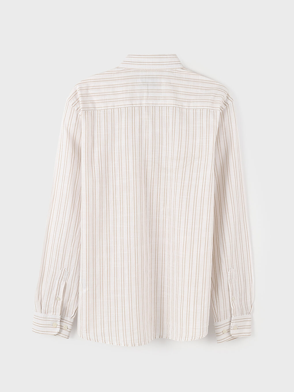 Regular Fit Long Sleeve Men's Shirt-1