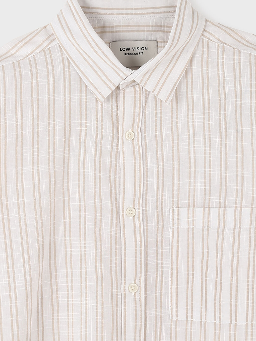 Regular Fit Long Sleeve Men's Shirt-3