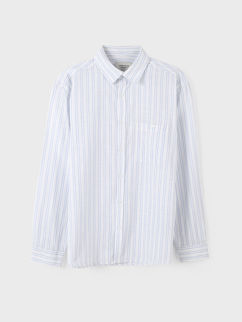 Regular Fit Long Sleeve Men's Shirt