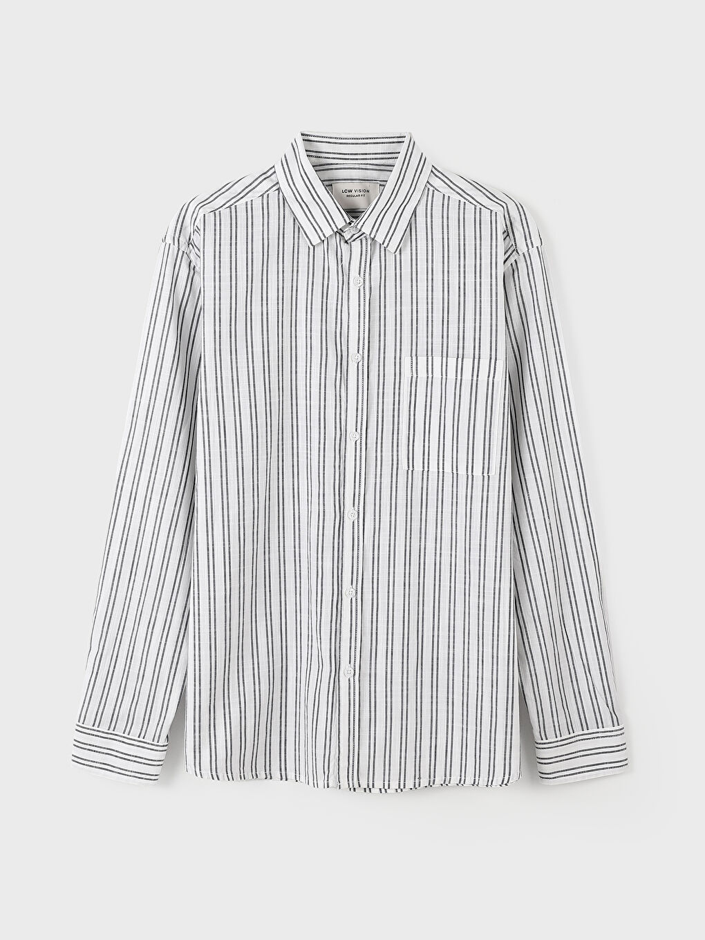 Regular Fit Long Sleeve Men's Shirt