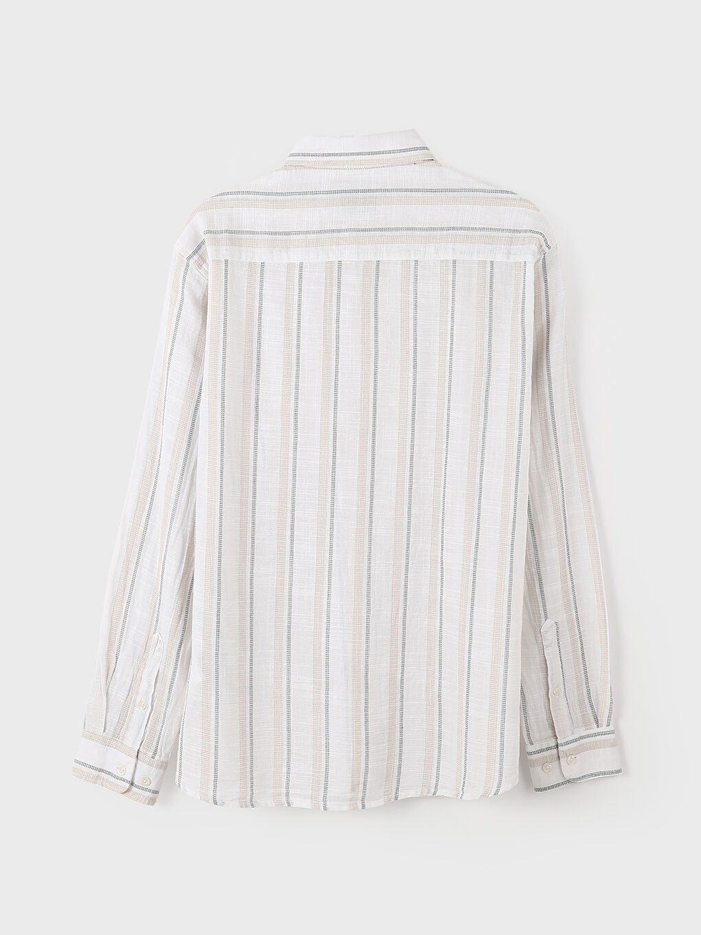 Regular Fit Long Sleeve Men's Shirt-1